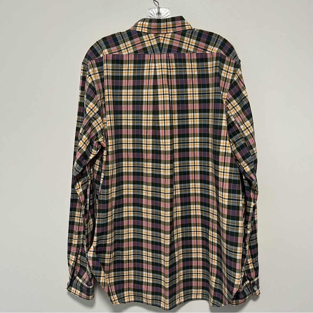 Engineered Garments Multicolor Plaid Button Up Lo… - image 5